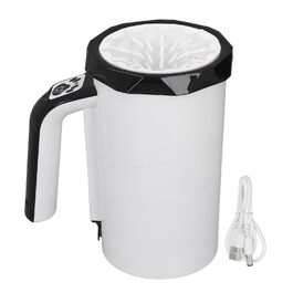 Автоматичний мийка лап для собак, портативна, розділена, ручна, перезаряджувана. Підходить для середніх та великих собак