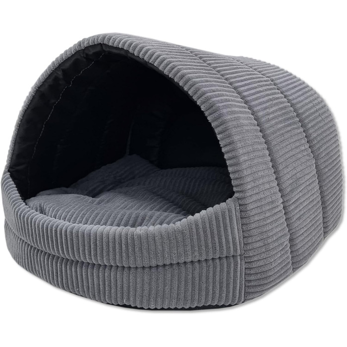 Будка для собак ODOLPLUSZ Graphit Cord S - зручна та миюча, 2 розміри | для собак та котів