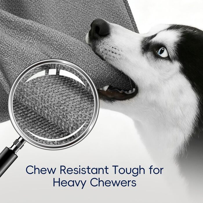 Килимок для собак Sytopia, сірий, 106 см, знімний чохол, антиковзаюча підкладка, для великих собак, для будки, для дому та вулиці