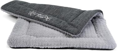TrendPet Heaven двостороння утеплена ковдра для собак і котів, сіра, 110x70 см