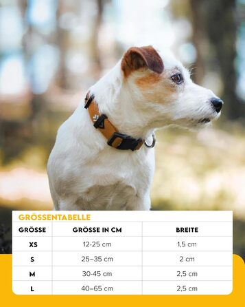 Нашийник для собак середнього розміру Woolly Wolf Sea to Summit, M - регульований, з переробленого поліестеру