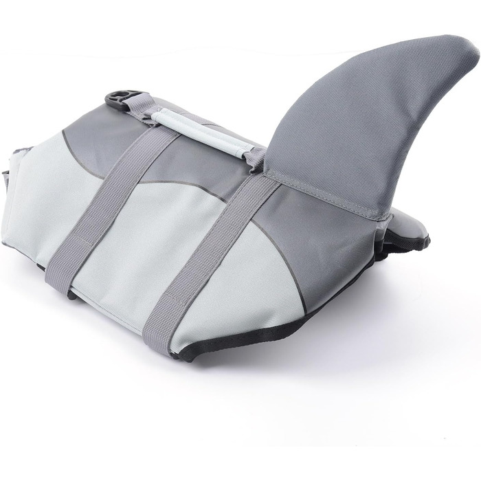 Рятувальний жилет для собак Hifrenchies у вигляді акули, розмір M (для Французького бульдога)