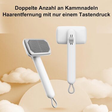 Іонощітка для собак Piddy Pet Ionbrush - для блискучого та чистого шерсті, для довгої та короткої шерсті (1 шт.)