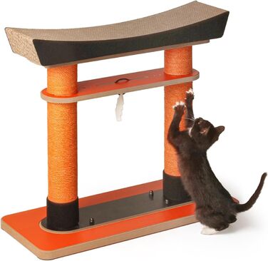 Драбина-подряпування для котів Torii від CanadianCat Company | Драбина-подряпування, стовпчик для дряпання | 68 x 28 x 65 см