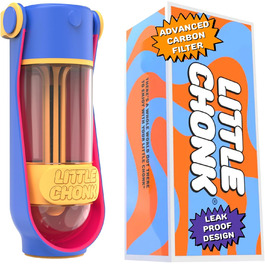 Фляга для собак Lil Gulp з фільтром на основі активованого вугілля, BPA-free, висувний насадок, для подорожей, 40 мл