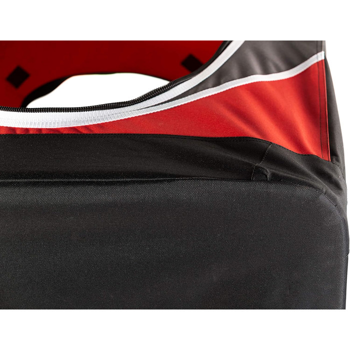 Транспортна переноска для собак та котів, 91x64x64 см, червона. Клітка-переноска для подорожей, відпочинку, собак та котів.