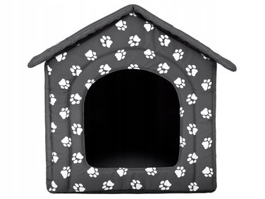 Будка для собак з подушкою, затишний будиночок для пса Doggy - R3: 52x46