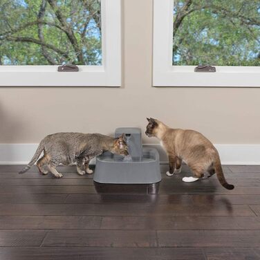 Автоматичний фонтан для води PetSafe Drinkwell 7,5 л для великих собак і котів, з фільтром, легке очищення