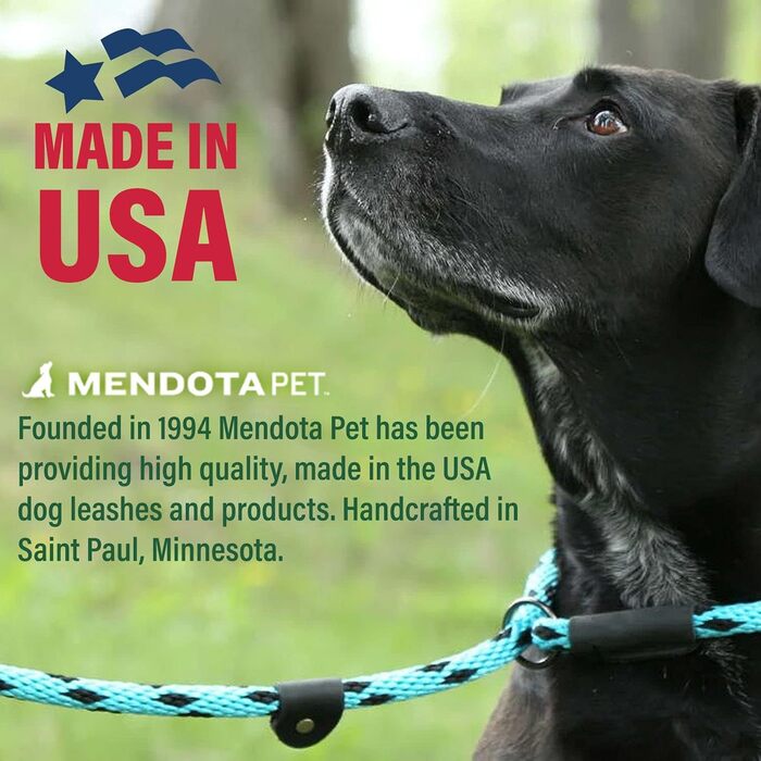 Повідок для собак Mendota Pet Snap, плетений, помаранчевий, 1,27 см × 1,22 м