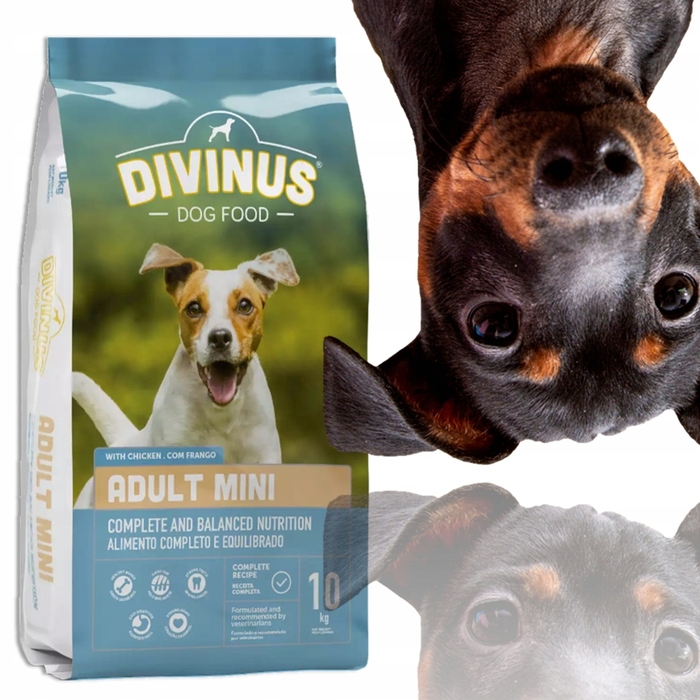 Корм для собак Divinus Adult mini з куркою, 10 кг