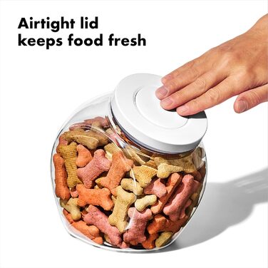 OXO Good Grips контейнер для корму та ласощів для тварин, 2,8 л, герметичний, BPA-free, для собак і котів