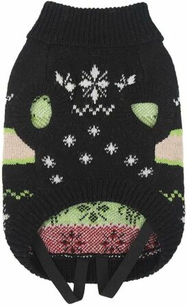 Пуловер для собак Cerdá ForFanPets з дизайном Мандалорця та різдвяною тематикою - офіційна ліцензія Star Wars (М)