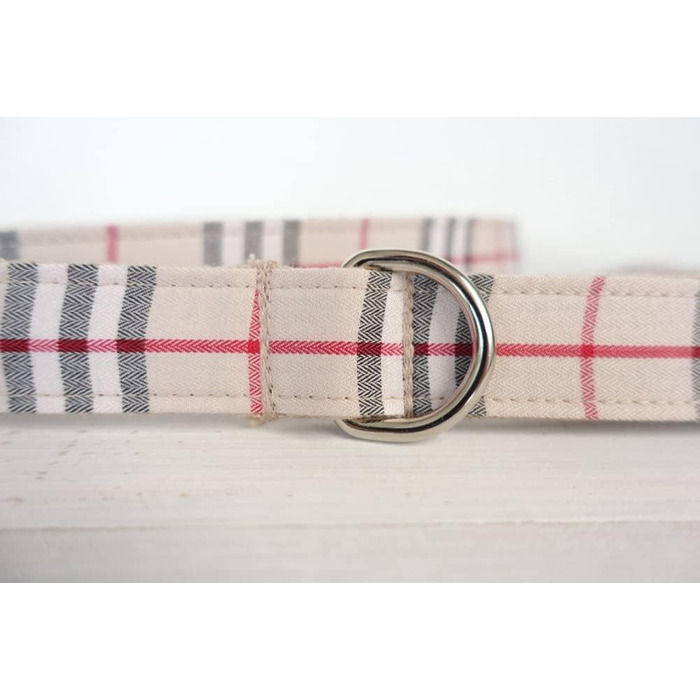 Нашийник для собак GearPro Nylon з регулюванням, хакі, камуфляжний принт, металева застібка, 5 розмірів, поводок 110 см