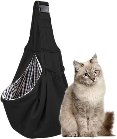 Переноска для собак маленьких порід, чорна | Зручна переноска для тварин, для подорожей та прогулянок