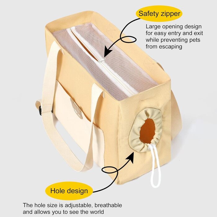 Сумка-переноска для котів та собак, сітчаста, легка, для вигулу маленьких тварин