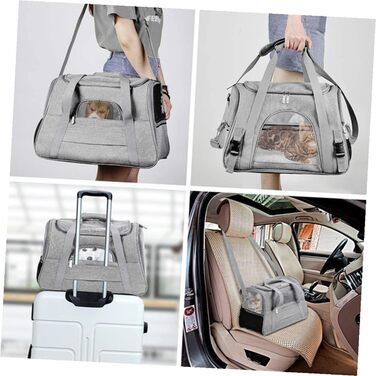 Трансформер для тварин ANDRESLAD: переноска для собак та котів з дихаючого оксфордського матеріалу