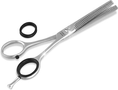 Професійні ножиці для волосся: фрiзурнi та модельювальні, нержавiюча сталь, 6 дюймiв (15,24 см) та 6,5 дюймiв (16,51 см), для перфектного зрiзу волосся