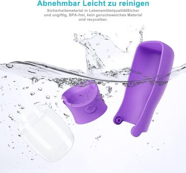 Турбо-пляшка для собак на прогулянці 350мл/570мл - вода для собак, для цуценят, маленьких, середніх та великих собак
