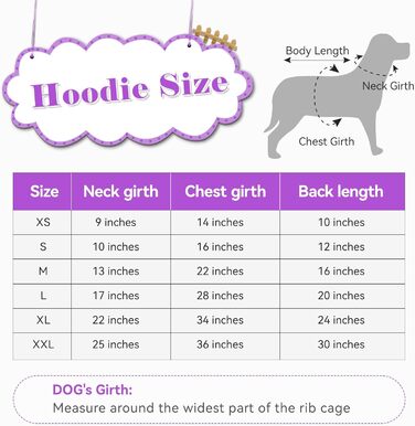 Теплий пледовий худі для собак великих порід, Sherpa-фліс, розмір L, фіолетовий