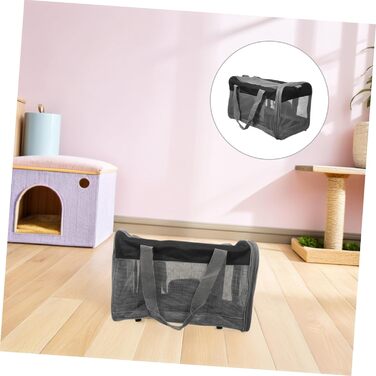 Транспортна сумка для тварин BESPORTBLE - легка, складна, для собак, котів, кроликів, з м'яким внутрішнім відділенням, для перенесення маленьких тварин