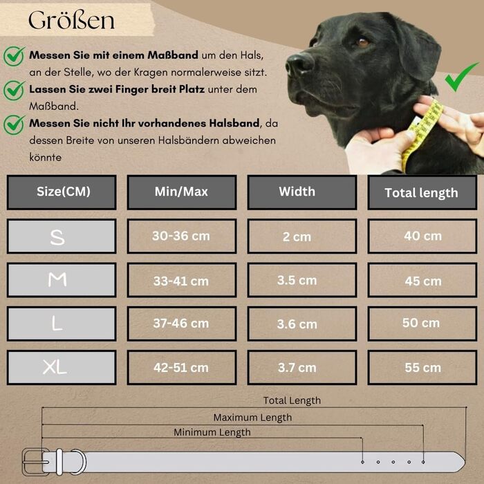 Нашийник для собак Ben&Bruno: широкий, регульований, ручної роботи, міцний, надійний, довговічний, з паракорду, для маленьких, середніх та великих собак, XL, багатокольоровий