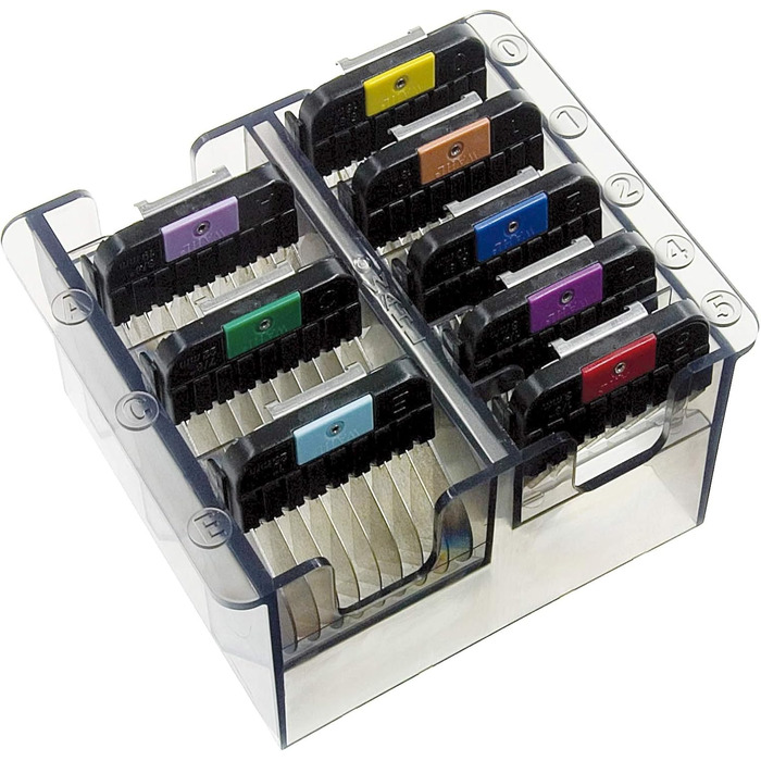 Машинка для стрижки собак KM2+ Rotschopf24 Edition рожевого кольору з сумкою та 8 металевими насадками (3-25 мм). Потужна, 44013