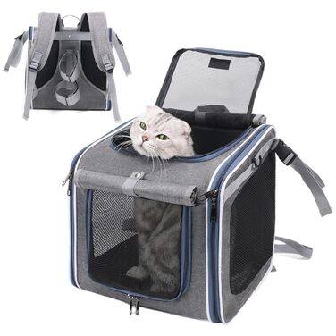 Клітка-переноска для собак Bomefoi на велосипед, дихаюча, портативна - для безпечних прогулянок та подорожей