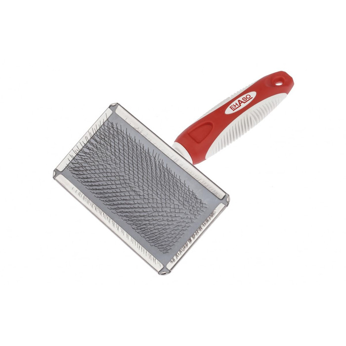 Щітка для собак EHASO Softzupfbürste - велика (10x6 см, 20 см)