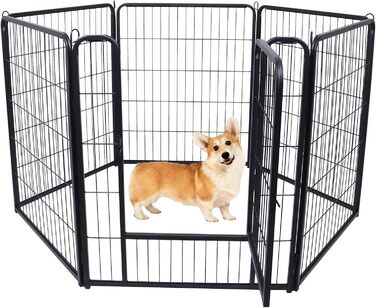 Вольєр для цуценят Froadp 6-TLG, 65 x 80 см: загон для собак, вольєр, огорожа, 6 елементів