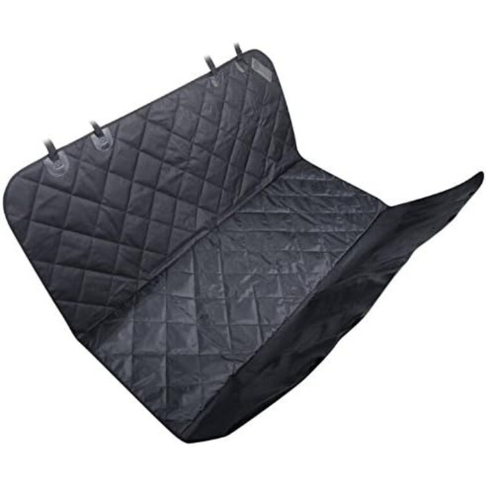 Захисна автомобільна ковдра Eleoption: водовідштовхувальна, антиковзаюча, для собак, сидінь, багажника, заднього сидіння (чорна)