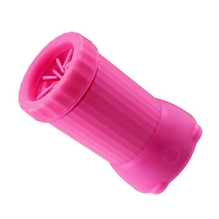 Автоматичний мийник лап для собак | USB-зарядний пристрій, для подорожей, хатнього використання (Рожевий)