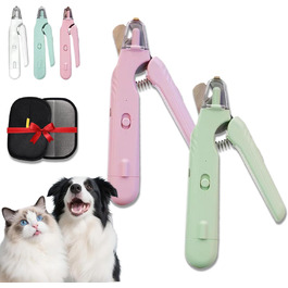 LED-кліпер для собак та котів 2-в-1 LichtSchere Pro: безпечна грумінг-догляд за кігтями з підсвічуванням