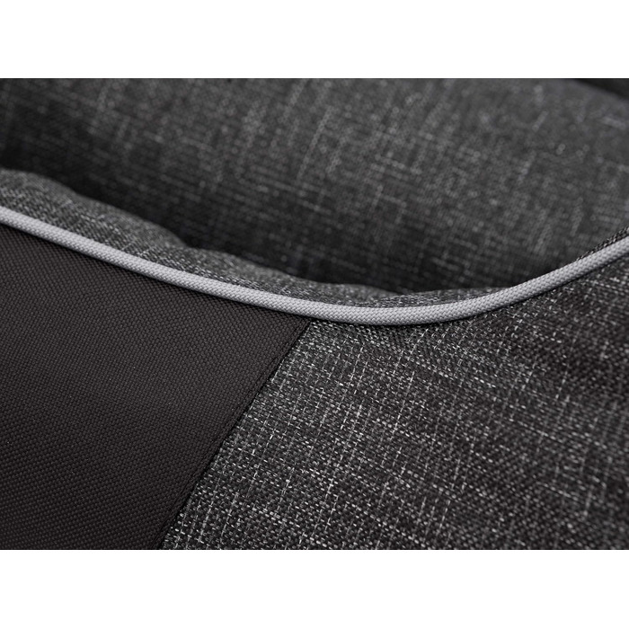 Крісло-ліжко для собак XL 85x65 см, чорне. М'яке лежання для вашого улюбленця