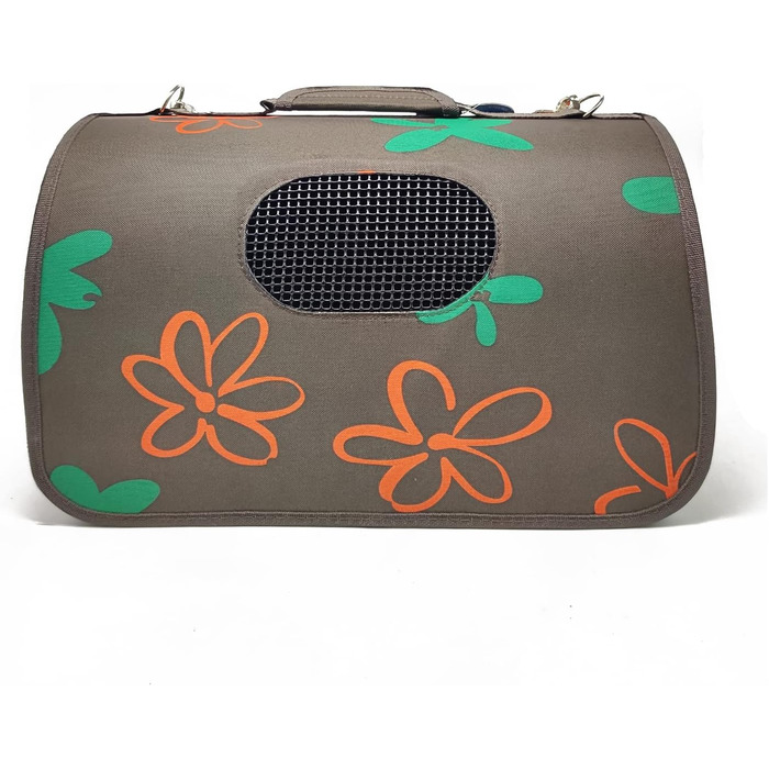 Сумка-переноска для собак, котів та інших тварин BPS Träger Befestigung Tasche. Зручна переноска з тканини, розмір 43.5x25x25 см. Кольори: блакитний, зелений, червоний, чорний.