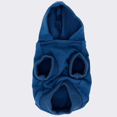 Світшот для собак LOPHIPETS з бавовни, для маленьких собак, чихуахуа, цуценят, на холодну погоду, темно-синій, розмір XXS (1 шт.)