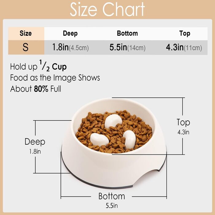 Інтерактивна миска для собак та котів Uperdeign, антизатримка, для маленьких та середніх порід, блакитна, Small