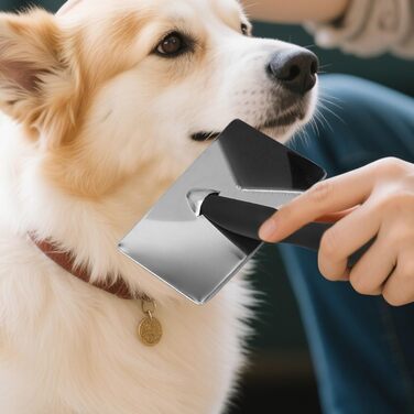 Щітка для собак, масажна щітка для грумінгу, речі для догляду за шерстю, вичіска для видалення шерсті для довгої та короткої шерсті