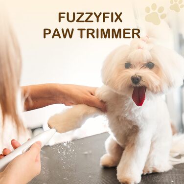 Професійна собача машинка для стрижки FuzzyFix, 2 швидкості, ергономічний дизайн, для собак та котів, тример для собак з густою, довгою та кучерявою шерстю (рожевий)