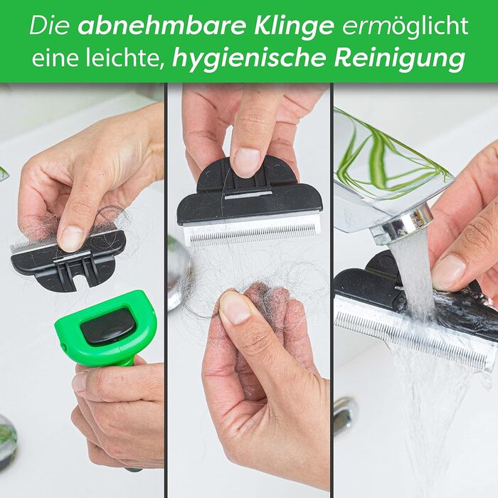 Набір гребінців для собак та котів (2 шт.) – для довгої та короткої шерсті, видалення підшерстка