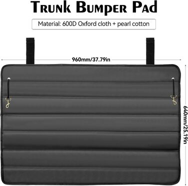 Захист вантажного відсіку автомобіля, 96 x 63 см: захист для собак, багажник, килимок, універсальний