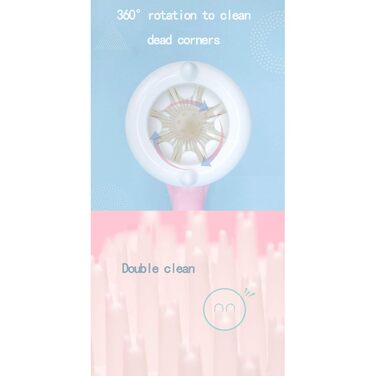 Автоматична мийка лап для тварин AXTMR з ручкою, велика рожева, для собак та котів