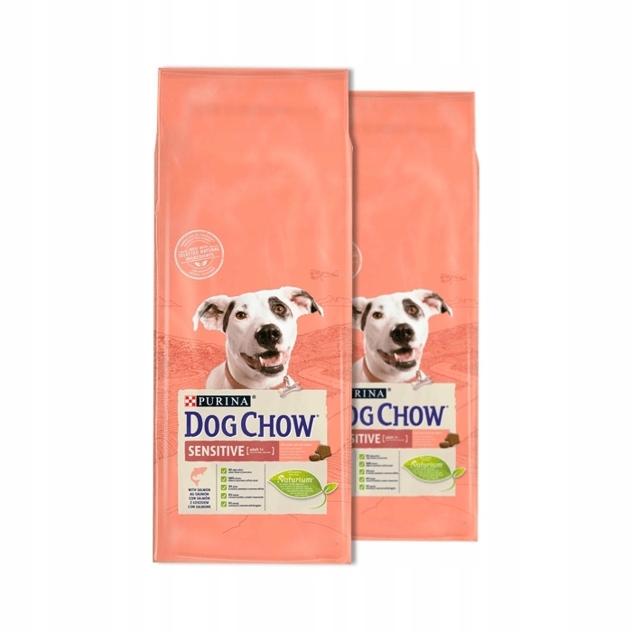 Корм для собак Purina Dog Chow Sensitive Adult Karma з лососем, 14 кг
