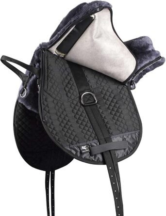 Сідло з овечої шерсті Engel Reitsport R2 англійське, антрацит