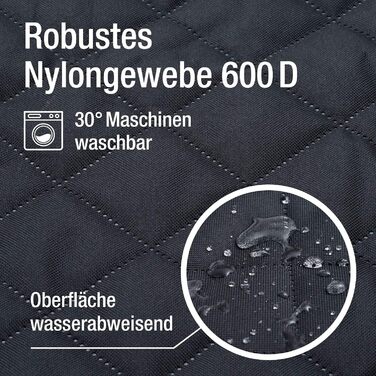 Автомобільна захисна ковдра JAMAXX з боковими захистами, водонепроникна, пральна, роздільна - ковдра з великими кишенями та блискавкою, повністю роздільна