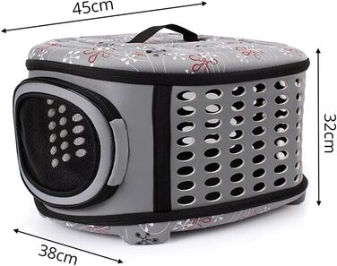 Транспортна сумка для тварин Favourall, складана переноска для собак та котів