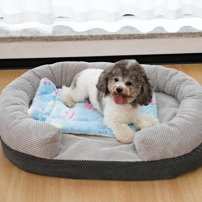 М'який лежак для собак та котів MICOOYO, фліс, 61 x 41 см, 2 шт.