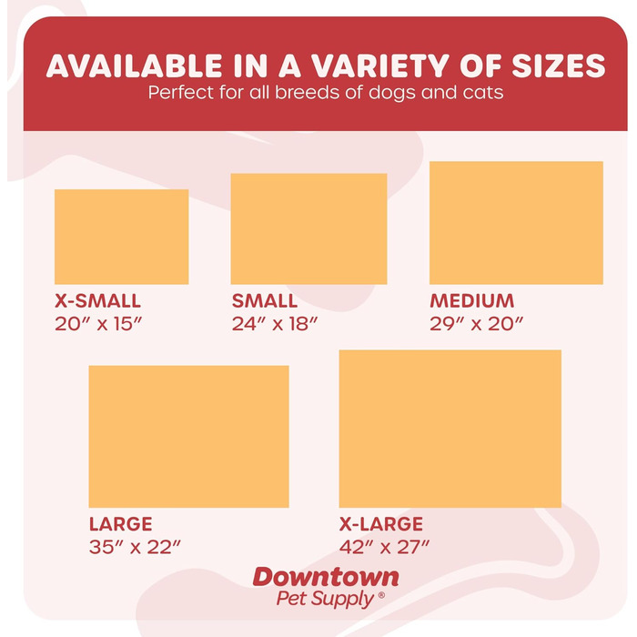 Підкладка для переноски для собак Downtown Pet Supply, 73,7 x 50,8 см, водовідштовхувальна, Ripstop Nylon, міцна та придатна для прання в машині, розмір M (Chevron, L 3 x B 3 x H 3 см)