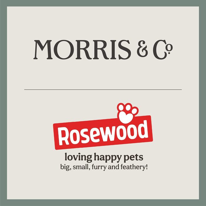 Диван для домашніх тварин Rosewood x Morris & Co., темно-синій, Erdbeerdieb, розмір M