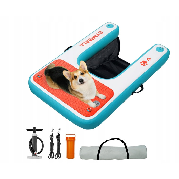 Надувна платформа-трап для собак: вихід із води (басейн, озеро, море)