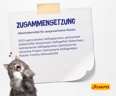 Сухий корм для котів Josera DailyCat з птицею та солодкою картоплею, 10 кг
